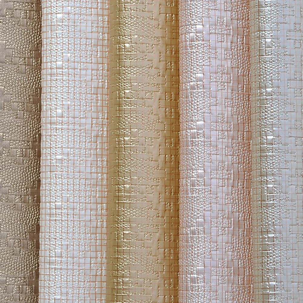 

Lychee Life Weaving Pattern Synthetic Leather Fabric Colorful 50cmx137cm Faux Leather DIY Handmade Sewing Clothes Supplies