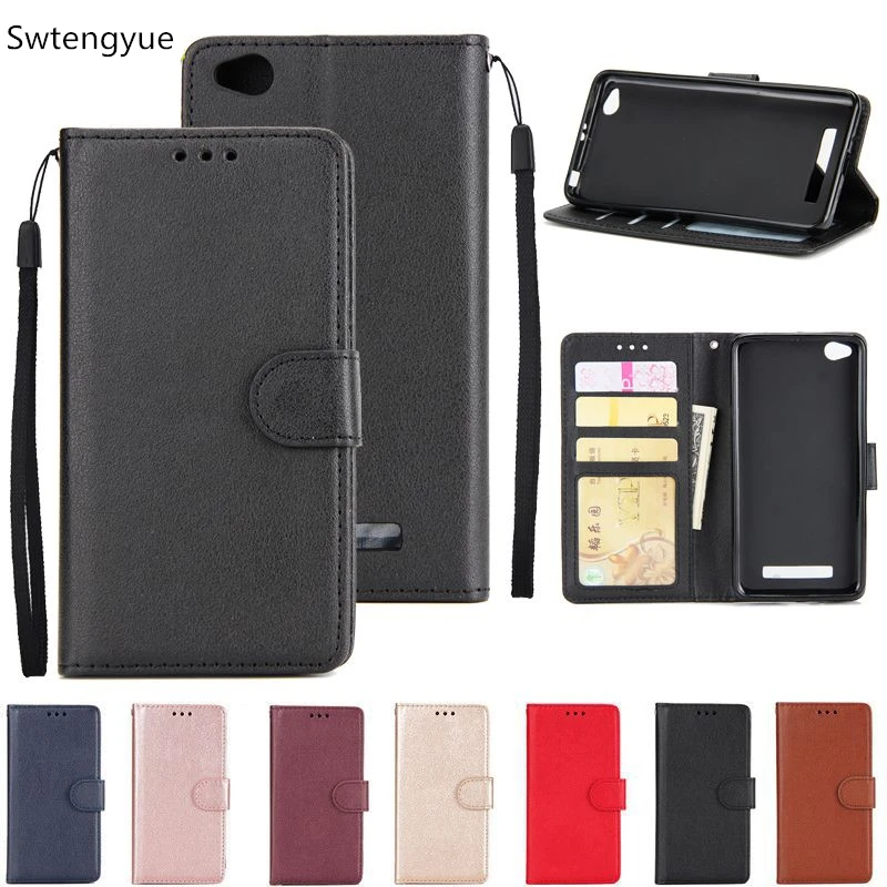 

Xiaomi Redmi 5A Leather Case for Xiaomi Redmi 5A Cover for Xiaomi Redmi 5A Classic Style Solid Color Flip Wallet Phone Cases