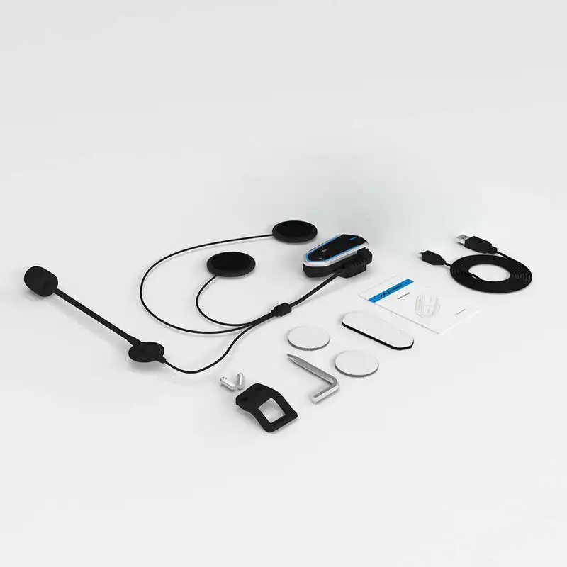 Qtb35 Bluetooth гарнитура для шлема беспроводные Bluetooth водонепроницаемые наушники совместимы с большинством мотоциклетных скутеров шлемов Hands Fr