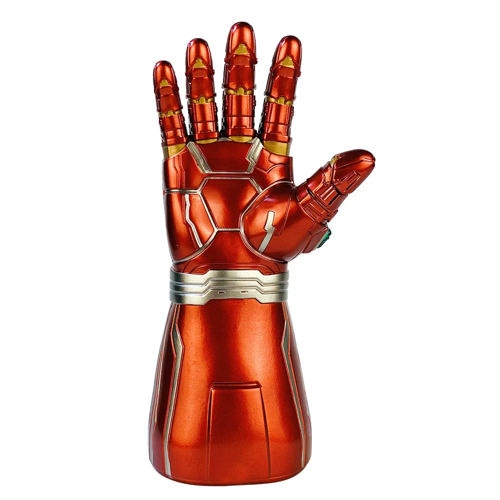 Танос Marvel Infinity Gauntlet супергерой Железный человек перчатки косплей Мстители светодиодный перчатки для детей и взрослых Новинка