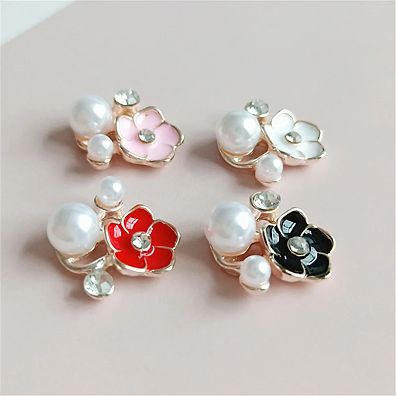 10 PCS Jewelry Accessories DIY Handmade Hair Accessories Clothes Decoration Hole Patch Decoration - 3
