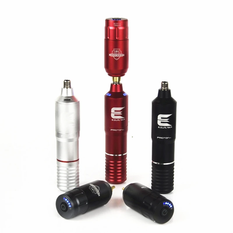 

NEWST Roatry Machine Tattoo Permanent Make Up Hybird LED light Machine Pen With Tattoo MinI Wireless Power Supply Free Shipping