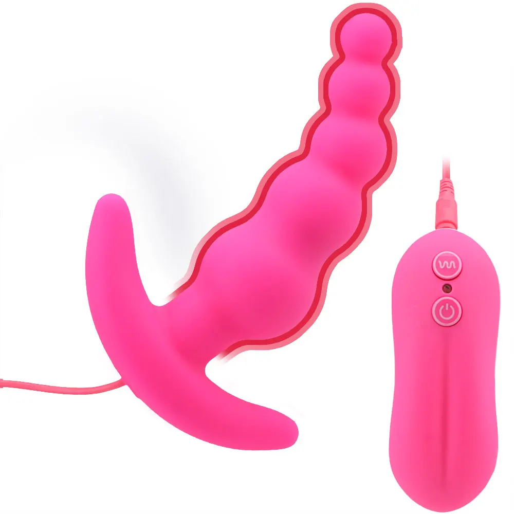 Masturbation Female 10 Speeds Remote Control Vibrating Anal Beads Anal Plug Vibrator Male Prostate Massag_voghion.com