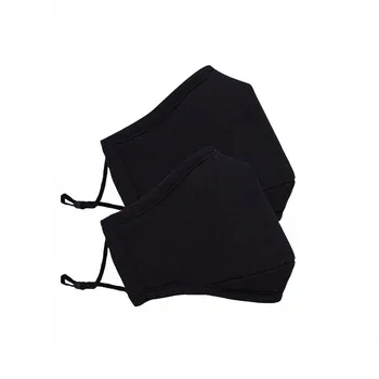 

Unisex Women Men Cotton Face Washable Mask Soft Anti-Dust Mouth COVER Health Care Breathable Black White Mask Fast Shipping 2020
