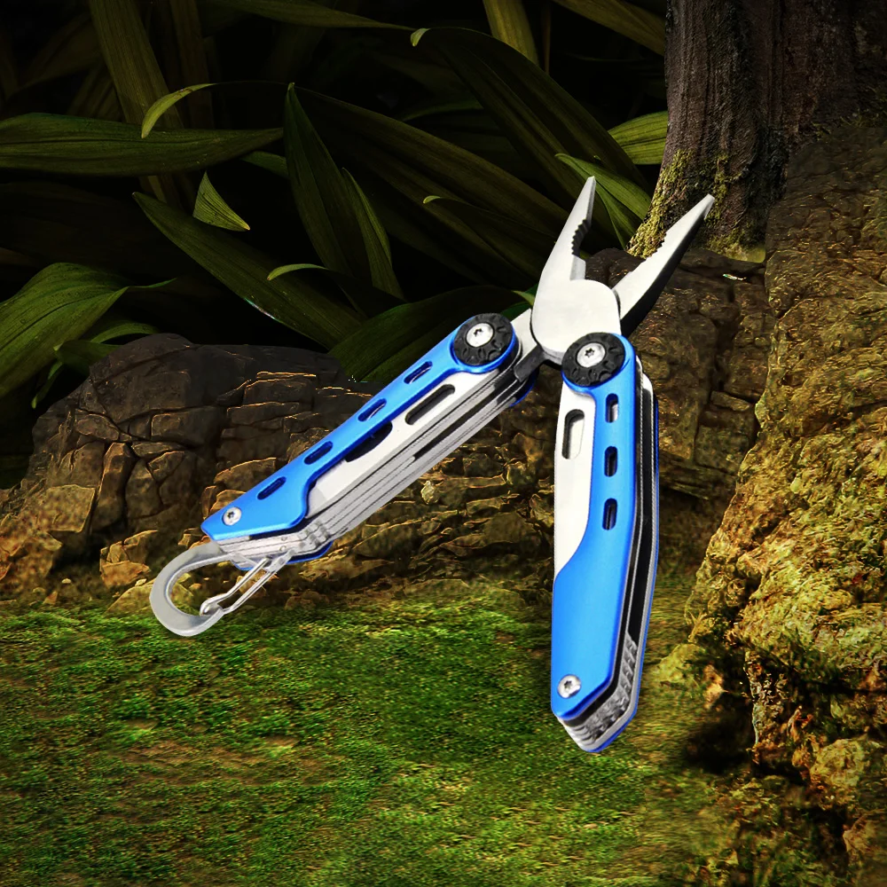 

Alicates Pliers Multitool Wire Stripper Cable Cutter Crimping Tool Pince Multifonction Camping Folding Knife Multi Tool Plier