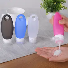 Силиконовые для путешествий бутылка для хранения с отверстием эмульсия бутилированные портативные весы с крюком бутылка бытовой косметики бутылка