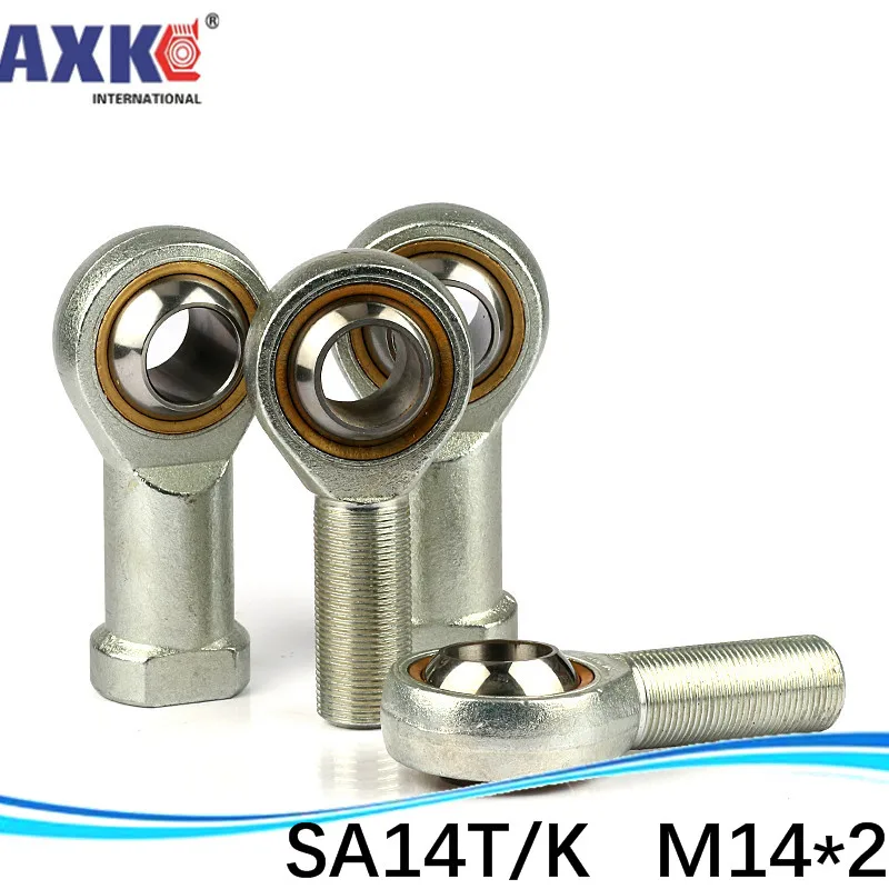 

14mm SA14T/K SAKB14F GAKFWR14FW male metric right hand threaded M14X2 rod end joint bearing