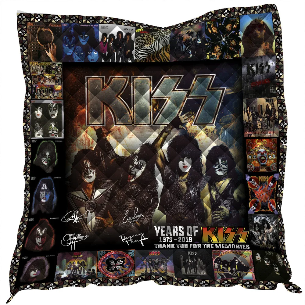 Постельное белье KISS Rock & Roll All Nite вечерние 3D одеяло для детей и взрослых мягкое