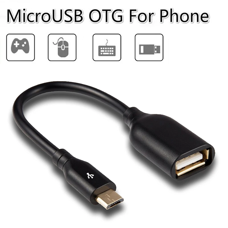 HOST MICRO USB MASCHIO A USB OTG Cavo Adattatore Donna Per Samsung Galaxy Android 