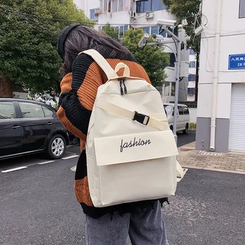 

Fashion Women Oxford Backpack 15.6 Inch Laptop Shoulder Bag New School Bag For Teenager Girls Large Capacity Mochilas Female Bag