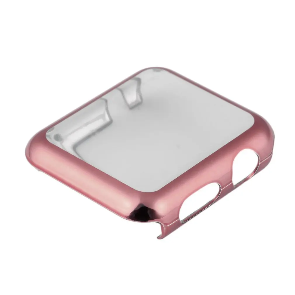 38mm/42mm Clear Ultra Thin Hard PC Plastic Transparent protective shell Case Cover for Apple Watch Series 1