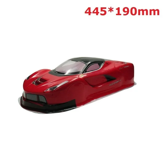 YUKALA 1/10 пвх окрашены тела оболочки для RC гонки на дороге drift car 445*190 мм Колесная база
