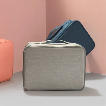 

Portable Briefcase For Document Bag Women Men'S Bag For Documents New Travel Business Bag File Paper Storage Documents Organizer