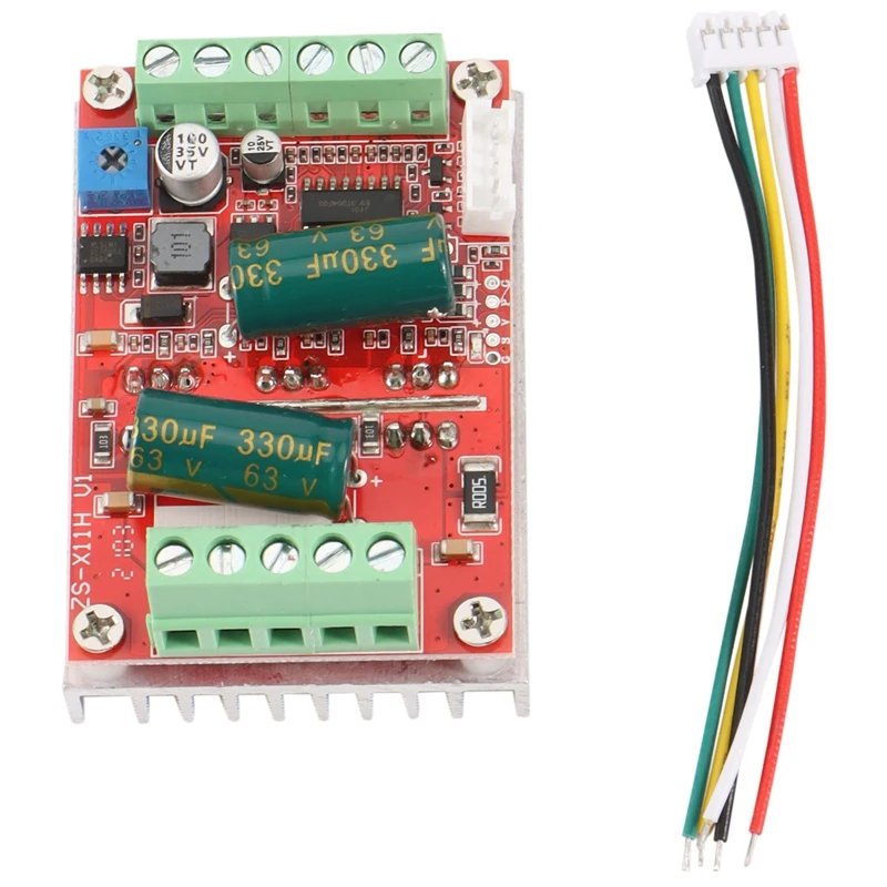 Плата управления двигателем BLDC DC6-60V 400 Вт трехфазная 12 В 24 48 | Спорт и развлечения