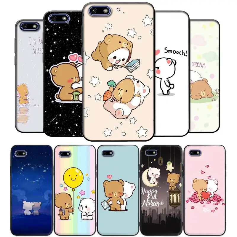 Молочный мокко-медведь для OPPO R9S R11 PLUS R17 R15 PRO Realme C3 2 3 5 6 cover founds | Мобильные телефоны