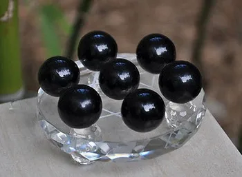 

326 NATURAL black obsidian CRYSTAL SPHERE BALL Healing+ stand