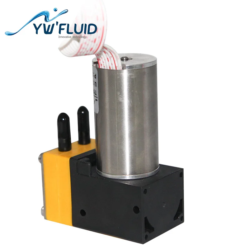 YWfluid 12V/24v 320 мл/мин. микро диафрагменный насос с бесщеточным двигателем