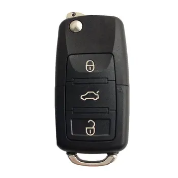 

Car Remote Flip Key Shell 3 Button Keys Case Fob for Volkswagen VW B5