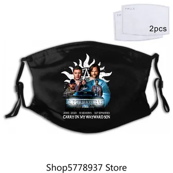 

Supernatural 20052020 15 Seasons Carry On My Wayward Son Mask