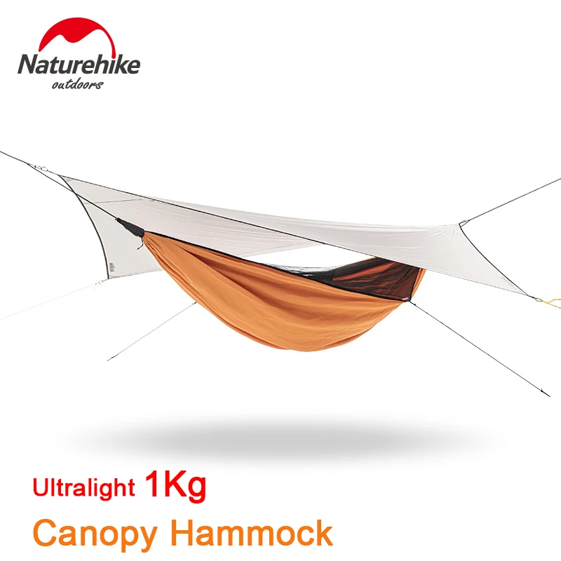 Naturehike Outdoor Single Hammock Tent Anti-rollover Swing With 40D Nylon Canopy Ultralight Break Camping Equipment | Спорт и