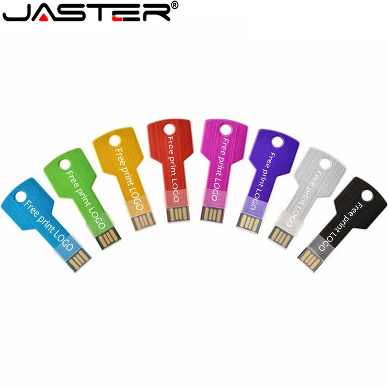 USB флеш накопитель JASTER в металлическом корпусе 4 ГБ 16 64 ГБ|USB флэш-накопители| |