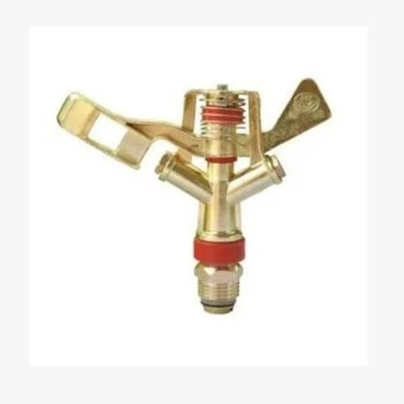 Water Sprinkler Spray Nozzle Rotating Double Nozzle Metal Non-controllable Lawn Garden Sprinkler Irrigation Garden Accessories
