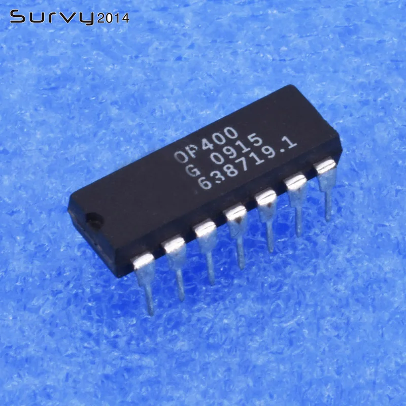 1/5pcs Op400g Op400 Dip14 Analog Devices Quad Lowoffset, Low Power Op Amp Us Diy Electronics