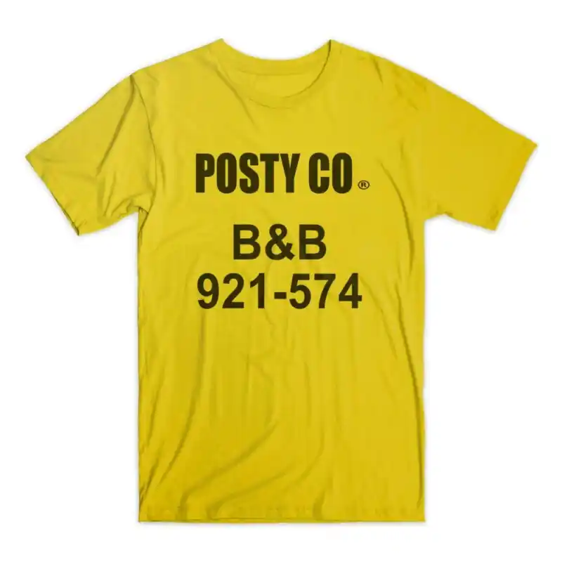 posty co yellow hoodie