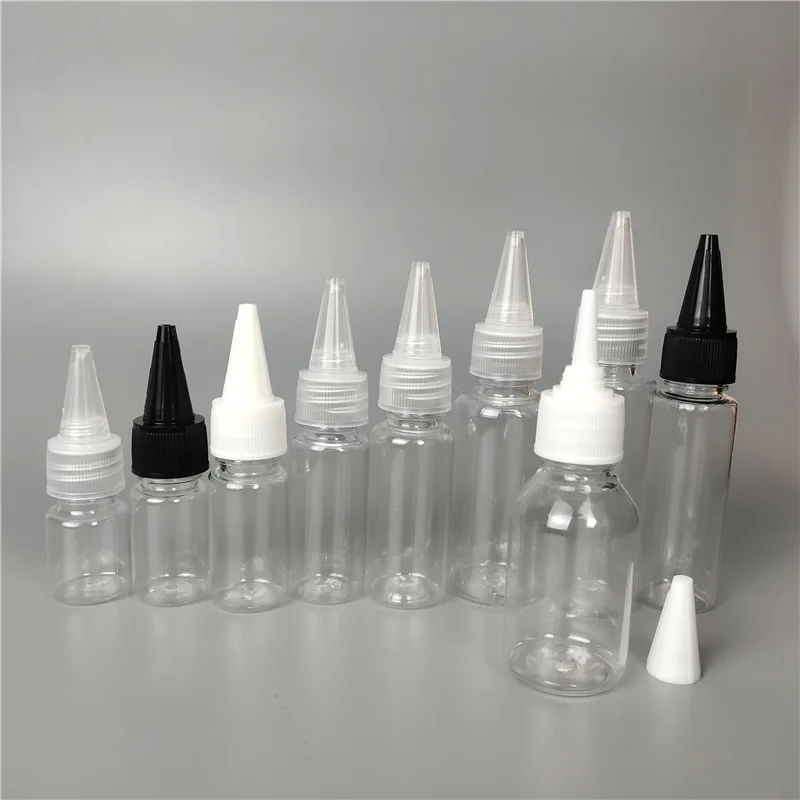 1 шт. 5/10/15/20/30/50/100ml Пустые Пластик сжимаемые бутылки-капельницы флаконы для глазных капель перемещения образца глаза падение бутылка для многоразового использования - Цвет: D-1pcs