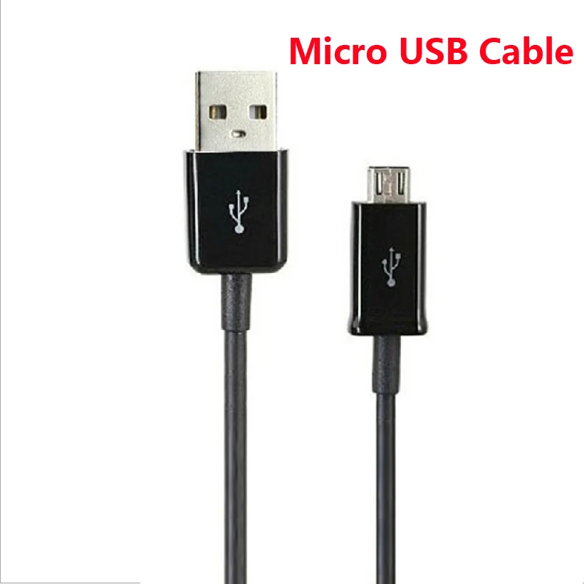 Автомобильное зарядное устройство QC 3,0 Для huawei P20 Lite P30 PRO Y9 Y6 Pro Y7 Prime Micro type C USB кабель P Smart mate 10 20 30 Lite - Тип штекера: Micro Cable Black