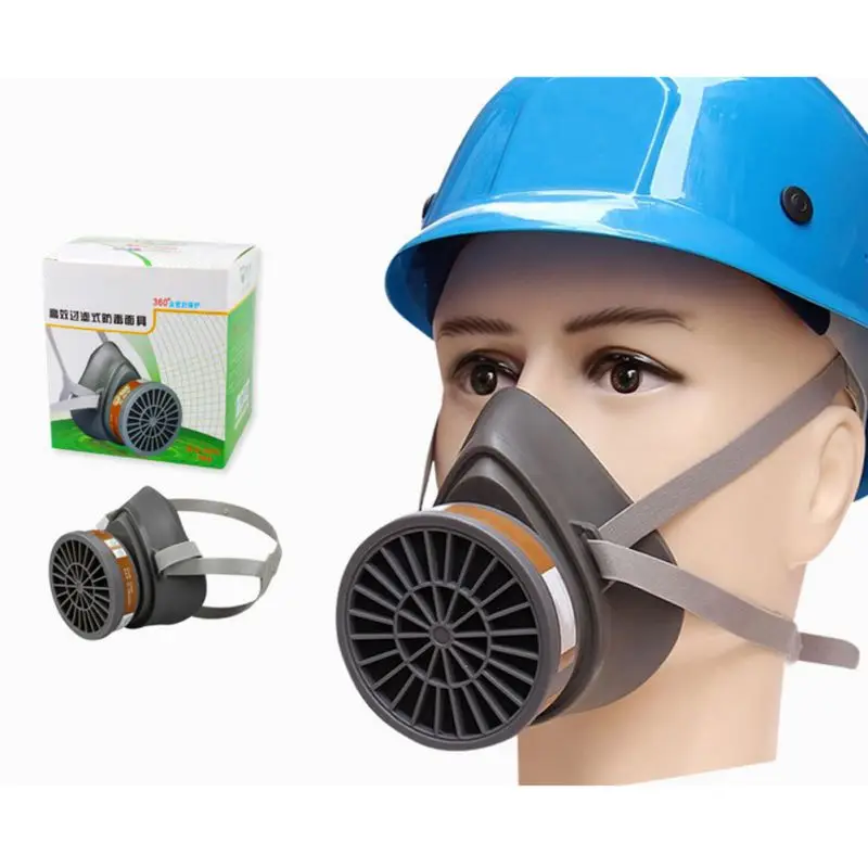 

Anti Particulate Dust Activated Carbon Mask Safety Mask Painting Spraying Gas Respirator