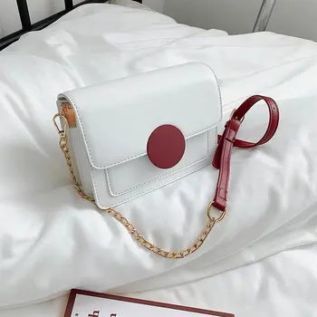 

Small PU Leather Crossbody Bags For Women 2020 Lady Luxury Shoulder Handbags Female Travel Fashion Solid Color Cross Body Bag
