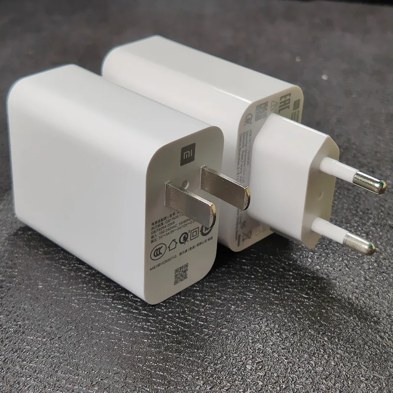 Оригинальное зарядное устройство xiaomi mi 9 QC4.0 27 Вт USB быстрое зарядное устройство Turbo быстрый адаптер USB type C кабель для mi 9 se mi 8 7 F1 mi x 2 2S 3