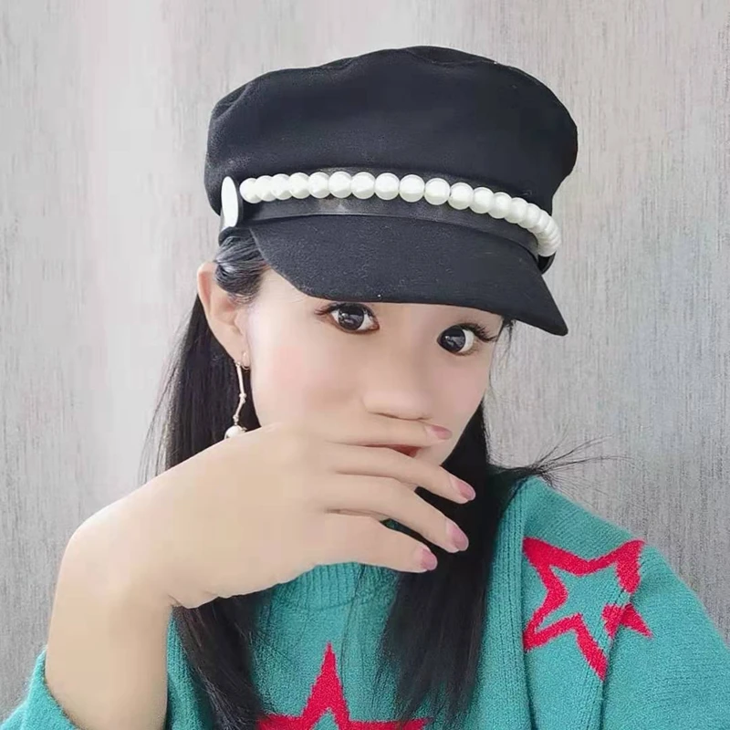 О веб шляпке в стиле знаменитостей шерсть темно синего цвета популярные