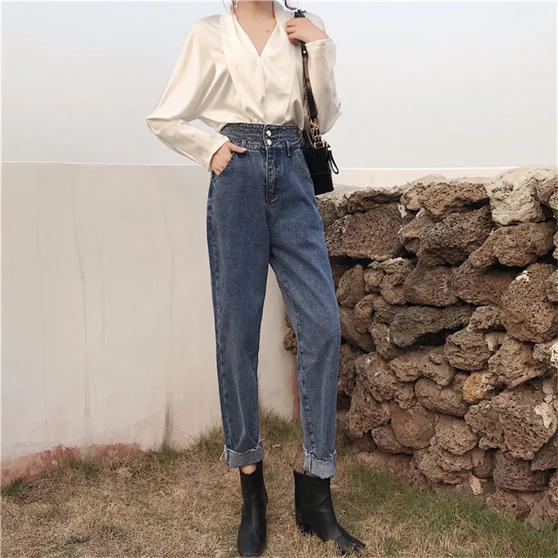 Новые весенне-летние женские облегающие джинсы джинсовые узкие брюки Топ бренд стрейч джинсы брюки с высокой талией женские джинсы с высокой талией 9286