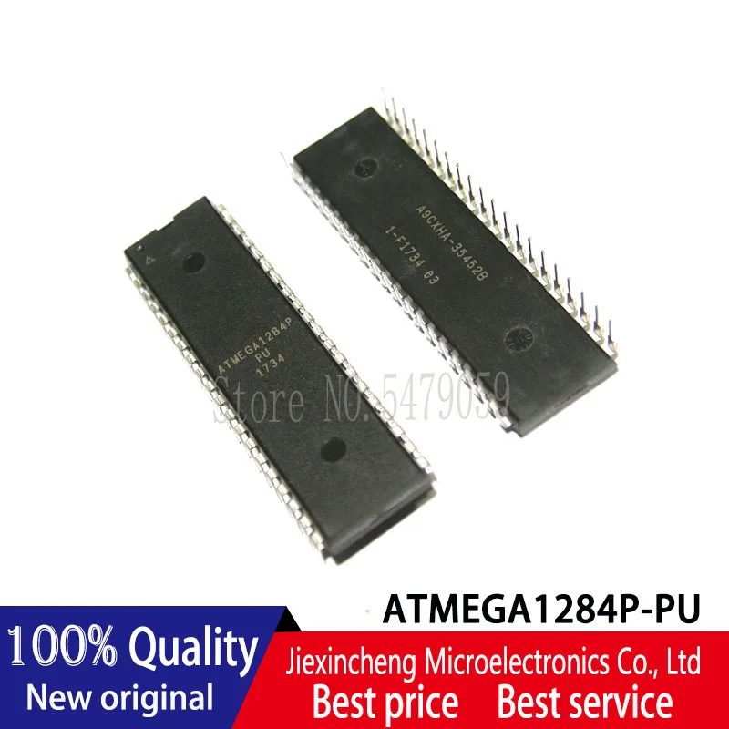 ATMEGA1284P IC MCU 8 бит 128 Кб FLASH DIP40 новый оригинальный|Запасные части| |