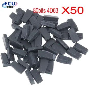 

50PCS X 80bits 4D63 Chip for Ford / for Mazda ID4D63 CARBON VIRGIN TRANSPONDER CHIP