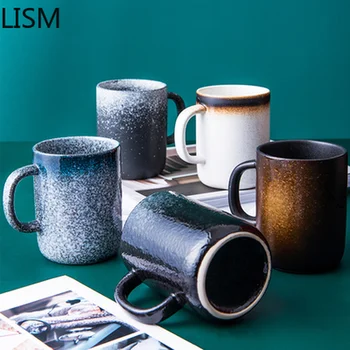 

Japanese Luxury Coffee Mug Nordic Office Classic Porcelain Coffee Cup Milk Breakfast Espresso Cups Coffee Mug Creative Ceramic