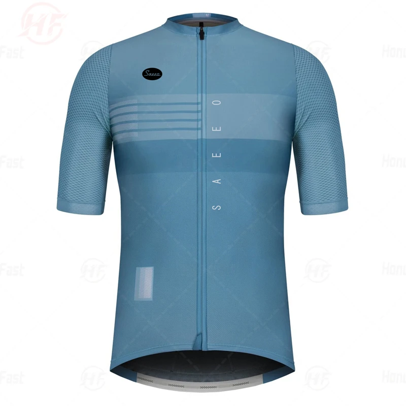Summer High Quality 2025 New Team Men Cycling Jersey Clothing Black Short Sleeve Breathable Quick Dry Cycle Jersey Clothes Spain 4