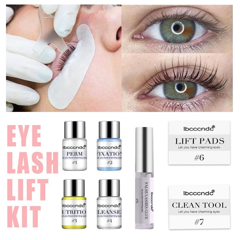 

Professional Lash Lift Kit Eyelash Perming Kit for Eyelash Perm with Rods Glue Dropshipping Salon Home Use Lash Lifting Tools a2