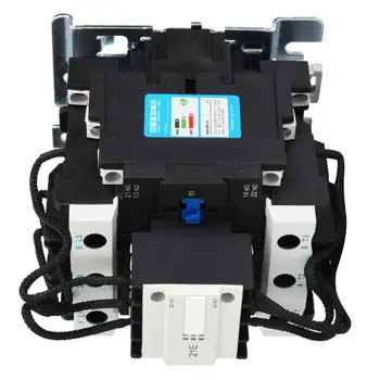 

BERM CJ19-80/21 Capacitor Contactor AC380V 80A 3 NO 1NC 3P Contact Switch Over Contactor AC 50/ 60Hz