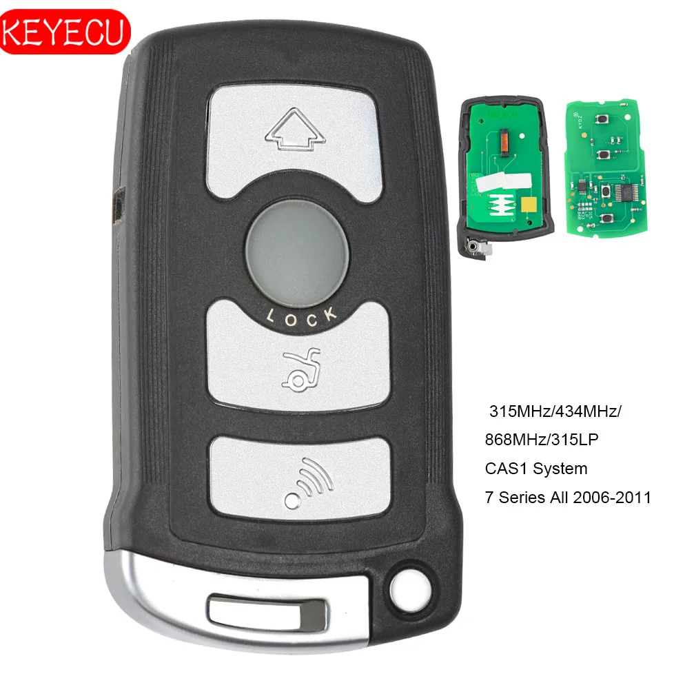 Replacement Car Remote Key Case Shell Entry Fob for 550i 535i xDrive X5 2011