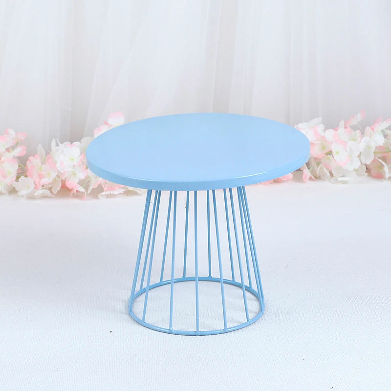 Blue cake stand Dreamy style wedding cake tools fondant home decoration bakeware Kitchen& bar dessert table