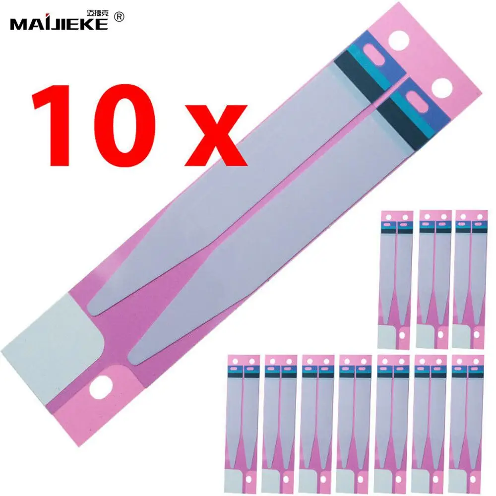 10XBattery стикер на клейкой основе для iPhone 12 11 pro max Мини X Xr Xs 5s 6 6s 7 8 плюс батарея Клей