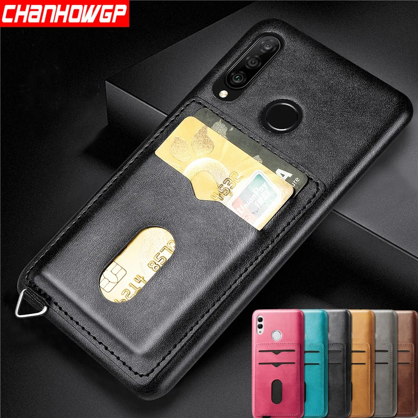 Роскошный чехол-бумажник для huawei P30 Pro P20 Lite P Smart 2019 Y6 Prime 2018 mate 20 Honor 10 7C 7A мягкий