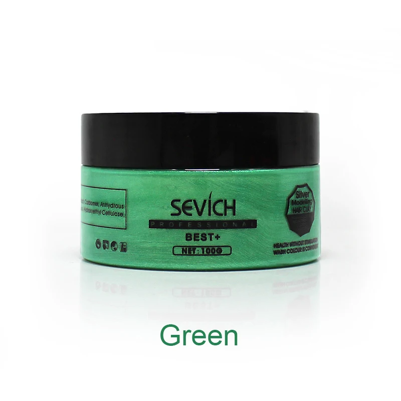 green Sevich краска для волос краски для волос цветные карандаши для волос профессиональные краски для волос женский цвет волос временный пастельный воск цвет волос - Цвет: green