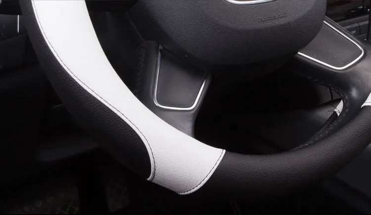 Автомобильный чехол на руль Летний чехол с рукояткой четырехсезонный Универсальный руль чехол поколение Fat автомобильные принадлежности