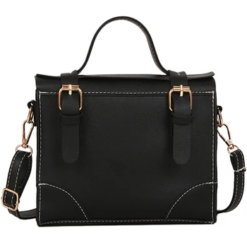 

Women'S Shoulder Bag Fashion Ladies Leather Solid Color Personality Handbag Messenger Bag
