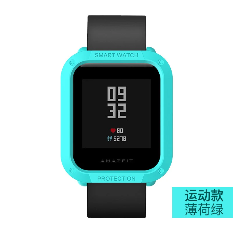 Рамка для часов Amazfit Bip Молодежный защитный чехол умных часов чехол тонкий цветной каркас PC чехол защитная оболочка для Xiaomi Huami