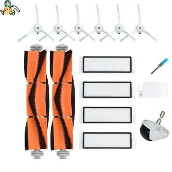 

HEPA filter Main brush Side brush for XIAOMI ROBOT 2019 MIJIA Robot 1 1S SKV4022GL vacuum cleaner accessories spare parts